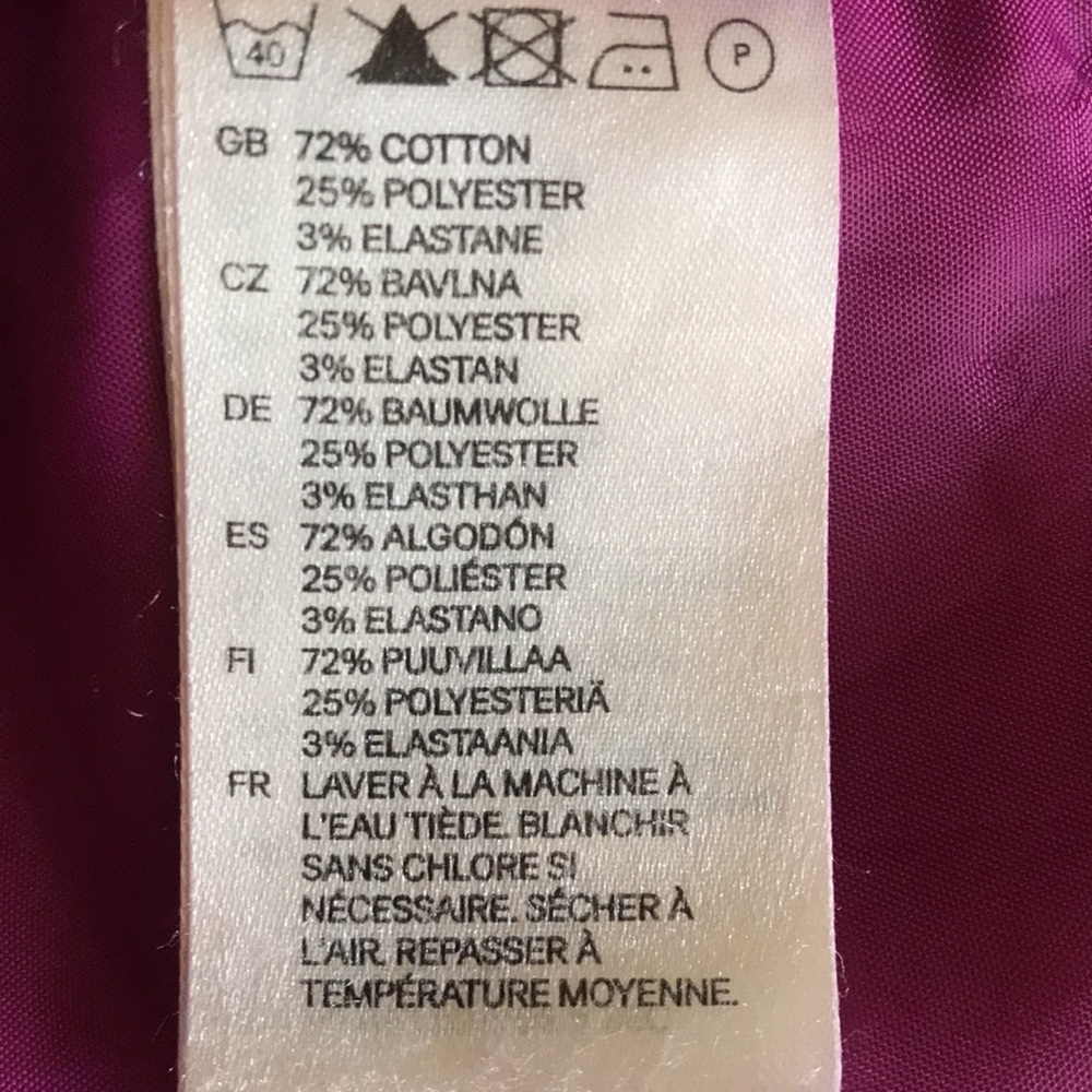 🌻4xHP!🌻 H&M Raspberry Mini Skirt 12 - Picture 5 of 9